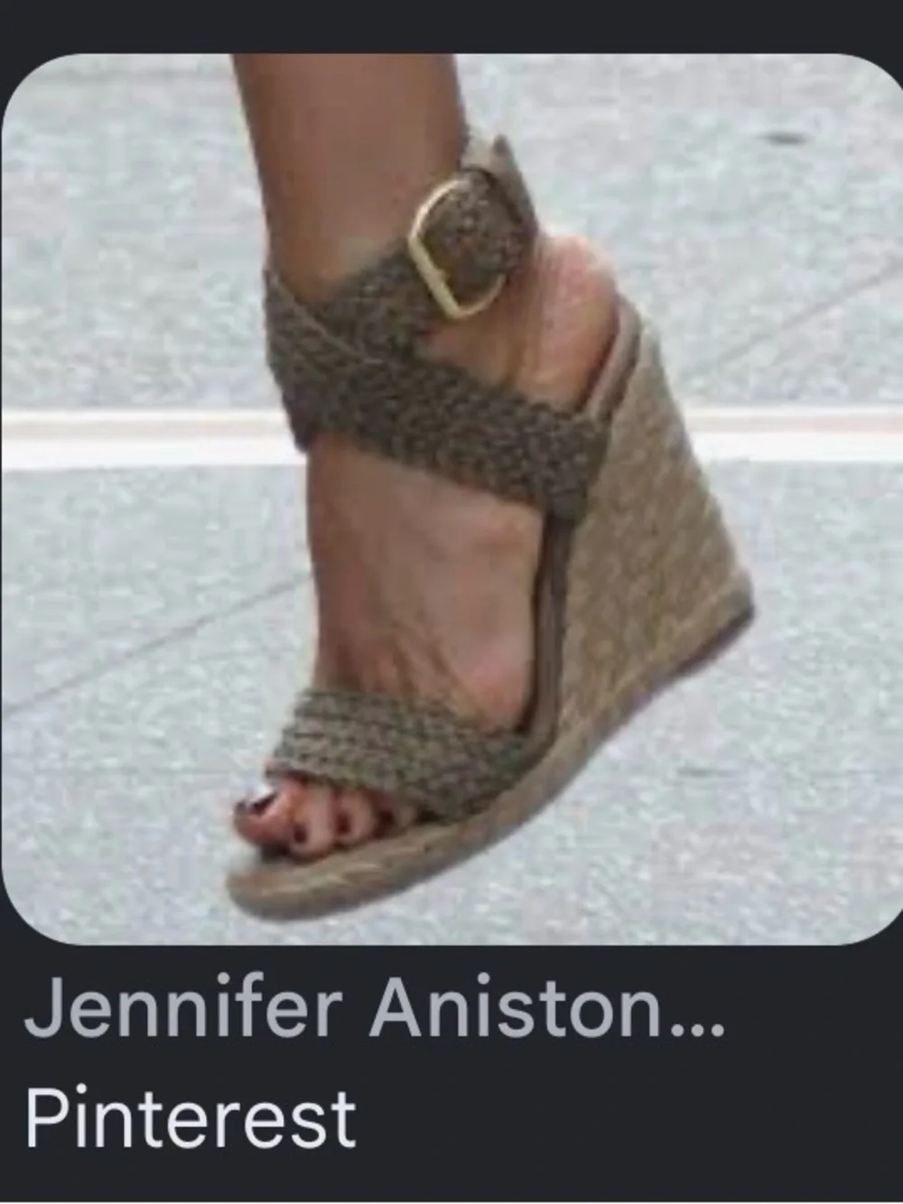 Stuart Weitzman Brown Braided Leather Espadrille Wedges - Picture 4 of 4